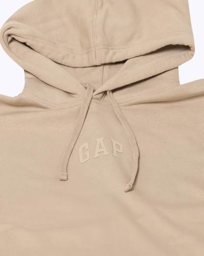 Image of Gap Men Regular Fit Logo Print Full Sleevesd Cotton Hoodie