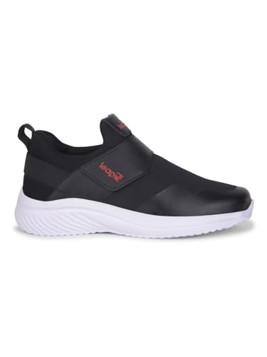 Image of Liberty Leap7x FLATRON-1E Non-Lacing Walking Shoes for Men with EVA Sole| Suitable for Jogging, Workout, Gym & Outdoor Activity | Stylish, Lightweight & Comfortable Footbed | Sports Footwear