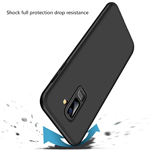 Joytag Cover per Samsung A6 +/A6 Plus 2018, nero