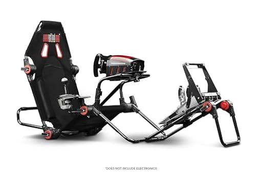 Next Level Racing F-GT Lite Foldable Simulator Cockpit | Ya disponible en tu tienda friki favorita! En mundofriki.es!