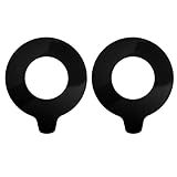 VICASKY 2pcs Industrial Rubber Buffer Shim Kit for Excavator Boom Pads Noise Dampening Vibration Performance Durable Hardware Gasket for Construction Vehicles