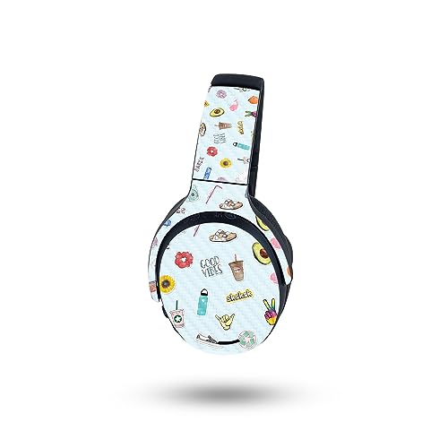 Image of MightySkins Carbon Fiber Skin Compatible with Skullcandy Crusher ANC 2 - VSCO2 | Protective, Durable Textured Carbon Fiber Finish | Easy to Apply, Remove, and Change Styles