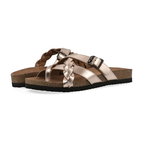 Image of White Mountain Women's Harrington Braided Footbed Sandal