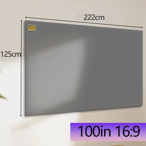Pantalla plegable para proyector 100in 16:9 miniatura 2