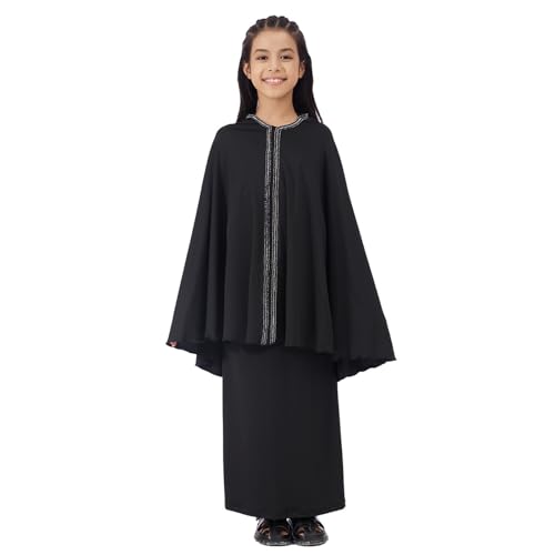 Thobe vêtements djellaba kaftan à capuche manches longues