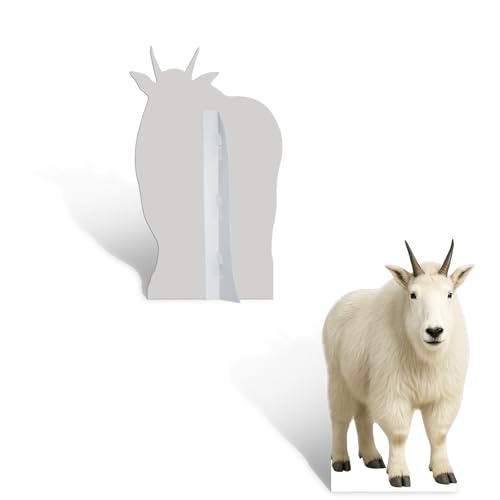 Image of Mountain Goat 2FT Life Size Cardboard Cutout Standup, 1 PC