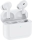 cuffie senza fili tipo airpods 【Bluetooth 5.1 & Contrôle Tactile】 Les écouteurs bluetooth sans fil utilisent une puce Bluetooth 5.0 stable avec une portée de connexion allant jusqu'à 15 m, offrant une transmission de signal plus rapide et plus stable. Contrôle Tactile,Vous n'avez pas à vous soucier de la sensibilité au toucher et du mauvais toucher.