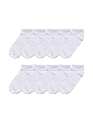 Image of Allegra K Athletic Low Cut Ankle Socks-Stretch Cuffs Soft 10 Pairs