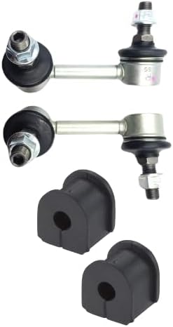 NISTO 4 Rear Stabilizer Sway Bar End Link+Bushing For 2012-2016 Honda Civic FB 9th Gen Gen9 Sedan 4-Door