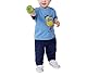 Petit Bateau Baby Jungen A0CWB Kurzärmeliges T-Shirt, Blau, 12 Monate
