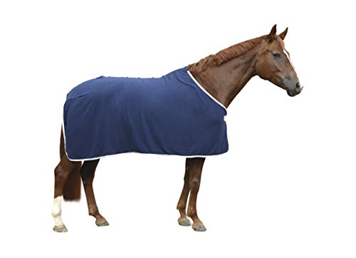 KERBL Economic Couverture RugBe pour Cheval Bleu Navy 165 cm