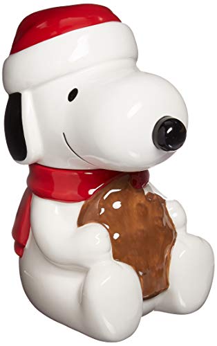 Hallmark Snoopy Cookie Jar with Sound, one size, White