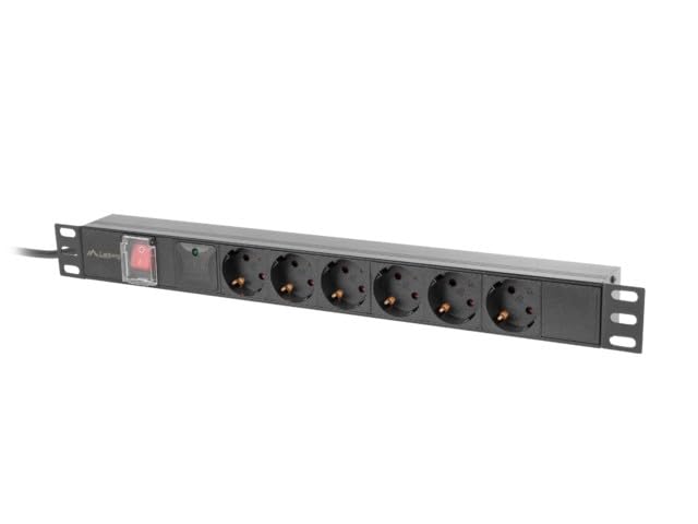 Bloc multiprise Schuko Lanberg 19 pouces 6 prises C14 2 m résout vos pannes d'onduleur