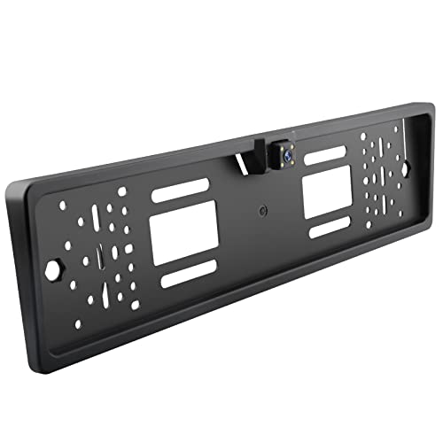AWESAFE Caméra de recul pour Voiture , système d'aide au stationnement inversé avec Angle de Vision de 170°, avec Vue arrière de la Plaque d'immatriculation Vue arrière et étanche à la poussière Cover
