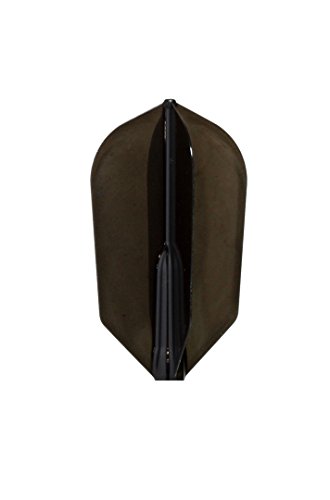 Cosmo Darts Fit Flight (Air) 3 Pack Slim Dart Flight (Dark Black)
