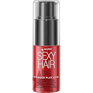 SexyHair Big Powder Play Lite Soft Volumizing & Texturizing Powder, 0.4 Oz | Up to 50% More Volume | Lightweight Powder | Invisible