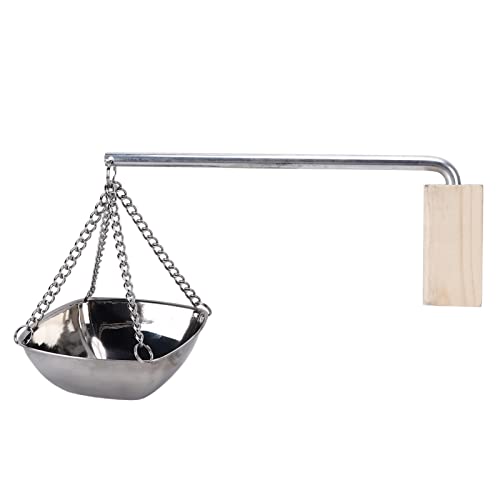 flexman Sauna Oil Cup, Hanging 304 Stainless Steel Square Sauna Aromatherapy Bowl, Sauna Essential Oil Holder for Traditional or IR Saunas Room