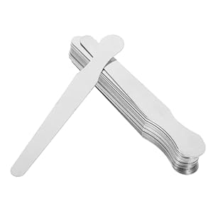 MUSISALY 20pcs Medizinische Edelstahl Mundspatel