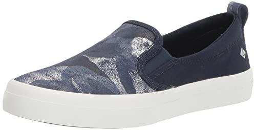 Image of Sperry Women's Crest Boat Smocked Hemp Sneaker