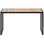 Balkontisch Chicago Wood – Akazienholz & Stahl
