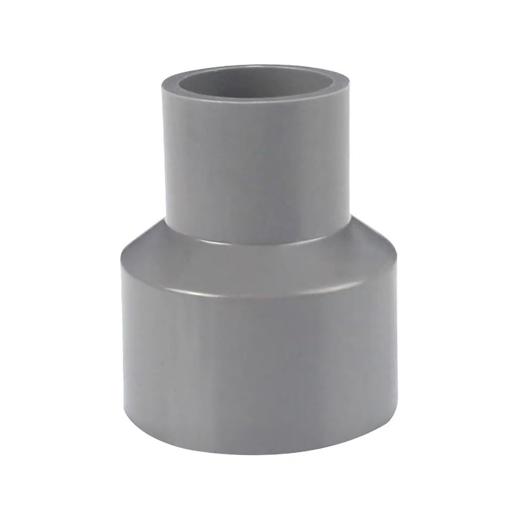 PVC Straight Reducing Connector, for Garden Irrigation, Aquarium & Lawn Watering, 1 PC(50x40mm)