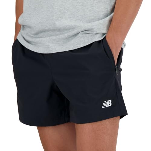 New Balance Mens Athletics Stretch Woven Short 5"4
