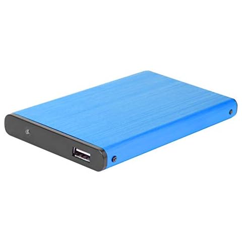Portable 480Mbps USB 2.0 Mobile Hard Drive Disk Case Aluminum Alloy 10TB 2.5 inchSATA HDD SSD External Enclosure Box Cover