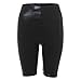 She Roar Youth Foil Black Biking Shorts Athletic Fashion for Girl's Youth