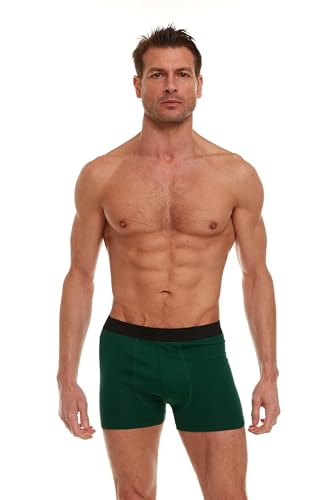 Yacht & Smith 12 Pack of Mens Boxer Briefs Underwear Bulk, 100% Cotton, Soft, Comfortable, Assorted Colorful Brief4