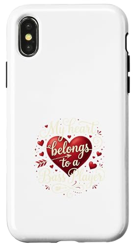 My Heart Belongs to Bass Player ���}���e�B�b�N�~���[�W�b�N �X�}�z�P�[�X iPhone X/XS �p