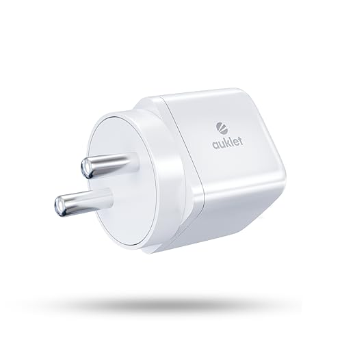 Image of 45W GaN Fast Wall Charger, with PD & PPS Support, USB 2C, 1A Port, BIS Certified,Compatible with All iPhones, iPads, Samsung Galaxy, Smartwatch and All Android Mobiles,White