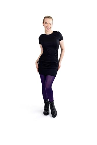 Image of Silky Toes Women's 60D Soft Opaque Tights 1-2 Pairs -Black White And Colored Stockings for Women