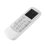 Kaeltsyn Mando a distancia de repuesto para aire acondicionado con función I Feel y pantalla LCD y funciones de memoria