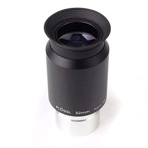 1.25" 32mm Plossl Telescope Eyepiece with Filter Thread and Lens Caps - 4-Element Plossl Design