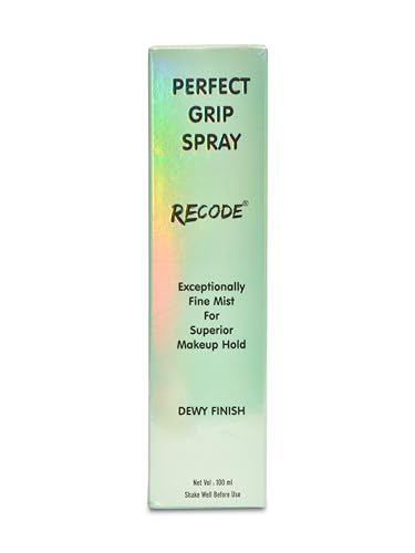 Image of Recode Perfect Grip Spray Makeup Fixer 100 Ml|Dewy Finish|Vitamin E Enriched|Long Lasting|Keeps Makeup Intact|Hydrates, Soothes & Refreshes Skin