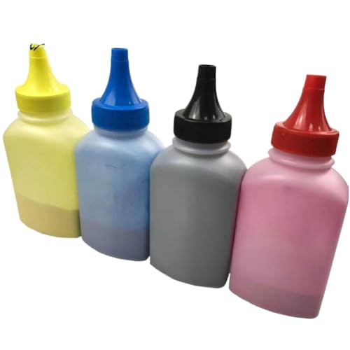 Tóner en polvo CMYK de 50g para recarga de cartucho Lexmark C3426 C3326 MC3224