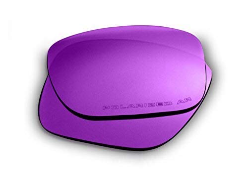 Oakley Holbrook Replacement Lenses (Purple) - Polarized, 1.4 mm Thick, AR Coated, Added UV Protection, Fits Perfectly, for Men & Women
