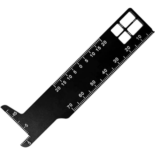 Ymxygz Regla Dental Regla De Medición De Precisión Dental Escala De Medida De Rango Endodóntico Dispositivos De Medición Endodónticos Herramienta Dental para Odontología