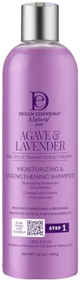 Design Essentials Agave & Lavender Moisturizing, Hair Bath, 12 Ounce
