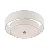 Livex Lighting Meridian 4 Light Semi-Flush in Brushed Nickel (51085-91) #3