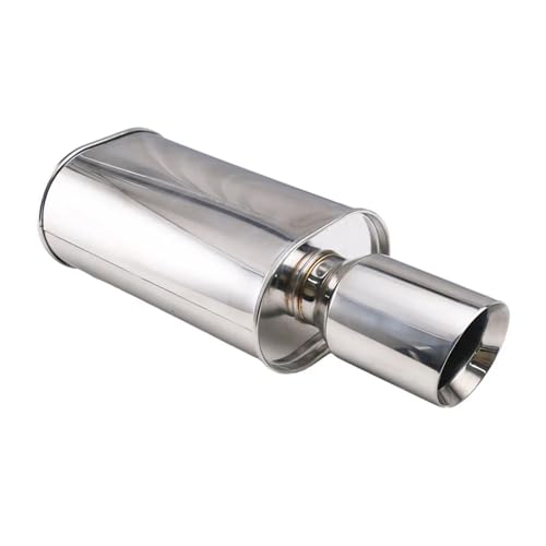Silencieux d'échappement 76mm pour remplacer votre sortie rouillée par de l'inox durable