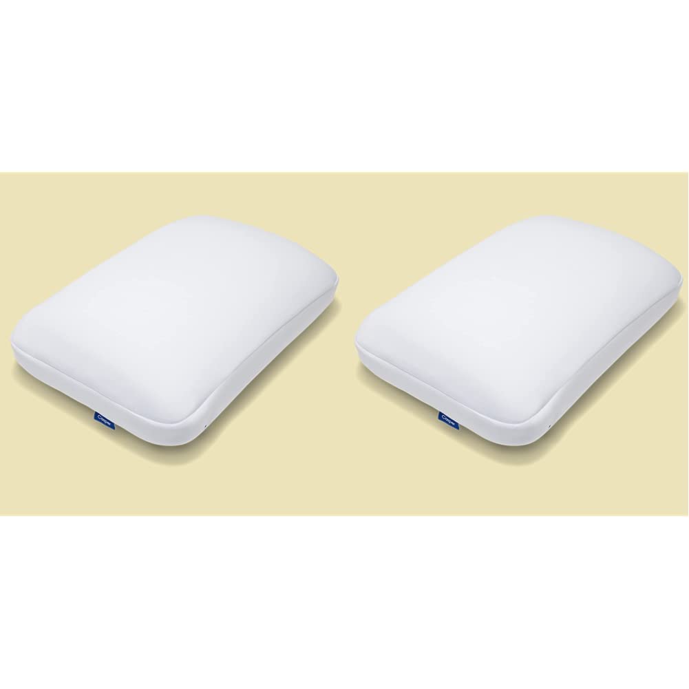 Casper Sleep Hybrid Pillow, King (Pack of 1), White & Sleep Hybrid