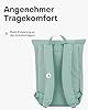 Johnny Urban Rucksack Damen & Herren Mint - Robin Medium - Rolltop Mit Laptopfach für Uni Business Fahrrad - 15L - Nachhaltig - Wasserabweisend #3
