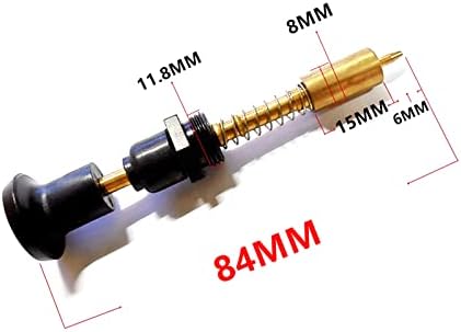 Miniatura 5 de Kit de reparación de carburador EN125 apto para GS125 GZ125HS GN125H EN125 motocicleta Mikuni Carburador Configuración de válvula de mariposa