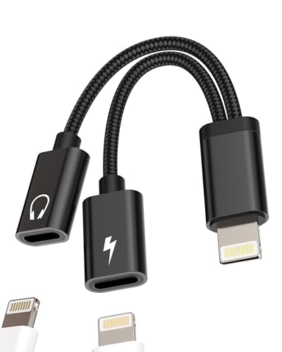 Ya en manzanajugosa.com: Adaptador Audifonos Cargador 2en1 Convertidor Audio Auriculares Jack Lightning Microfono Cascos Carga Accesorios Aux Cable Auxiliar Coche Dongle para iPhone Apple 14 13 12 11Pro Max para iPad Air Mini