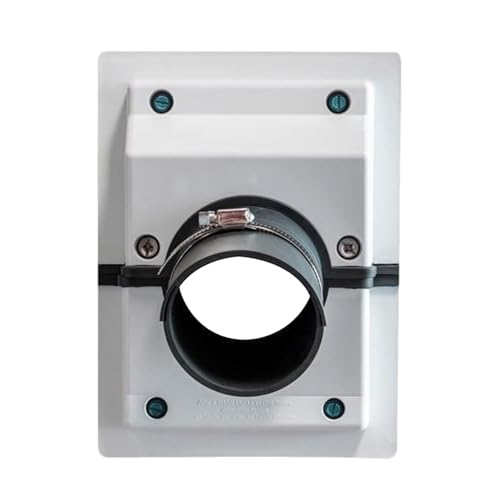 HVAC Leitungswanddurchführung Abdeckung | Klimaanlage Kältemittelleitungen Abdeckung | Schutzmantel für Kältemittelleitung Verlegung...