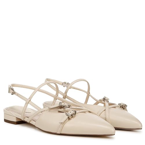Circus NY by Sam Edelman Women's Lindley Ballet Flat Vanilla Bean 9.5 Medium