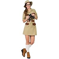 Kimokawaii Disfraz de Exploradora Adulta (Talla XL)