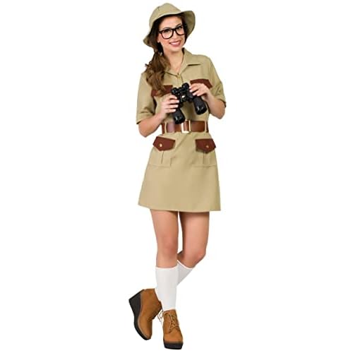 Kimokawaii Disfraz de Exploradora Adulta (Talla XL)