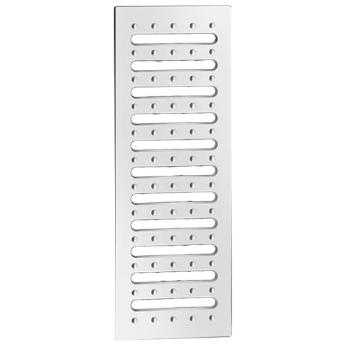 Couvercle de regard de cuisine commerciale en inox 40 cm pour sol propre